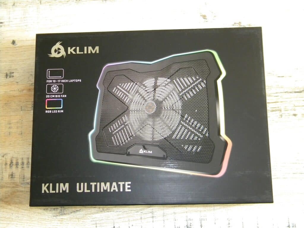 Test refroidisseur pc portable Klim Ultimate